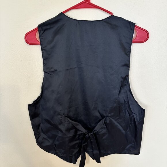 Looney Tunes Cartoon Music Character Vest One Size Polyester Black - Picture 4 of 7